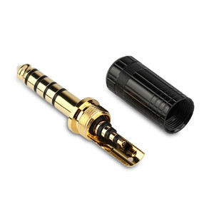4.4mm fiş kulaklık adaptörü dengeli arayüzü 5 direkleri için Connector kon konektörü 4.4NW-WM1Z/bir ses jakı DIY HiFi kulaklık lehimleme - Product Image 1