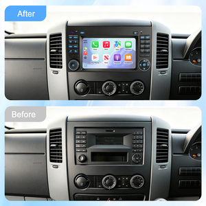 Rhythm 7Inch Ips Wireless Carplay Linux Multimedia Player FM 15 Band EQ Camera And Steering Wheel Control For Mercedes-Benz - Product Image 5