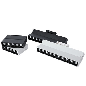 Projecteur LED sur rail à grille, prix usine de gros, éclairage réglable, carré, 15W, 3500K, blanc chaud, 1500lm, dimmable, garantie 3 ans - Product Image 3