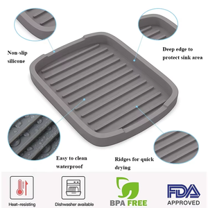 Thực phẩm cấp xà phòng món ăn chủ Silicone Sponge chủ cho bồn rửa nhà bếp - Product Image 4