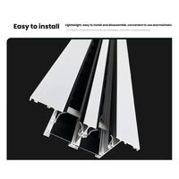 Diffuseur d'air linéaire moderne en alliage d'aluminium mince à double couche, angle de lame de 45°, installation facile au plafond pour hôtel, villa, maison