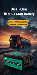 Start-Stop Batería de coche Estacionamiento Aire acondicionado SMF <span class=keywords><strong>AGM</strong></span> Batería de iones de litio <span class=keywords><strong>para</strong></span> camión <span class=keywords><strong>Camper</strong></span> RV 12V 314AH 24V 300AH con BMS - Product Image 5