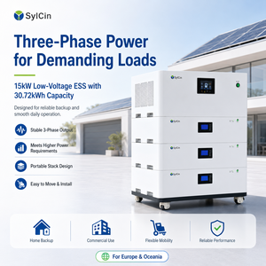 Système de stockage d'énergie modulaire personnalisé haute tension basse impédance avec BMS intelligent - Product Image 4