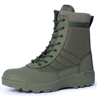 Vente chaude bottes de combat en plein air bottes tactiques montantes hommes et femmes semelle en caoutchouc bottes du désert chaussures de randonnée