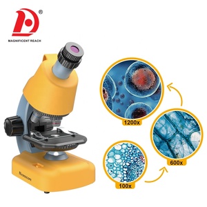 HUADA Ensemble de jouets pour enfants Montessori STEM DIY éducatifs et scientifiques Microscope portable pour enfants - Product Image 3