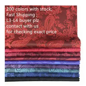 Hot bán chất lượng tốt Polyester taffeta Jacquard phù hợp với lót MAY áo khoác áo bên trong vải