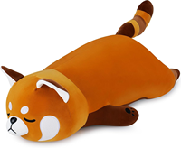 Coussins réconfortants en peluche personnalisables, rembourrés de coton PP, motifs raton laveur, pingouin, tortue, phoque, oie blanche, unisexe, pour fêtes