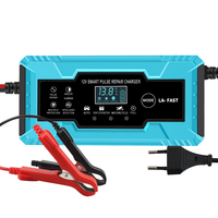 Penjualan terlaris pengisi daya baterai cerdas layar LCD 6V 12V 2A 4A 6A 8A 10A 12A 15A 20A pengisi daya baterai Universal mobil mobil