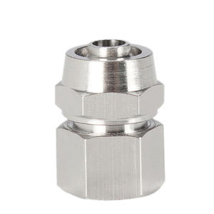 Pneumatic Quick Coupler PCF6-01 Internal <b>Thread</b> <b>Lock</b> Nut 8-01 8-02 Quick Connect Hose Coupling Fittings Type PCF10-02 - Product Image 1