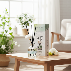 [DIFUSOR DE AROMAS] Difusor de Aromas Premium con Perfume de Guisante Dulce y Gardenia, Larga Duración, en Vidrio de 150ml/130ml para Uso en el Hogar y la Oficina - Product Image 3