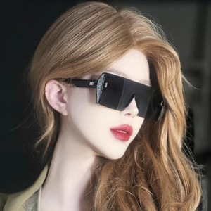 Lunettes de soleil Shield à monture intégrale UV400 unisexe pour sports de plein air adulte 2025 - Product Image 2