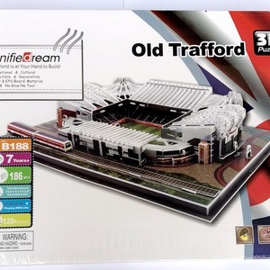 แบบจำลองสนามฟุตบอล DIY สำหรับประกอบเอง  พร้อมดีไซน์สมจริงของลิเวอร์พูล ยูเวนตุส และเอซี มิลาน - Product Image 3