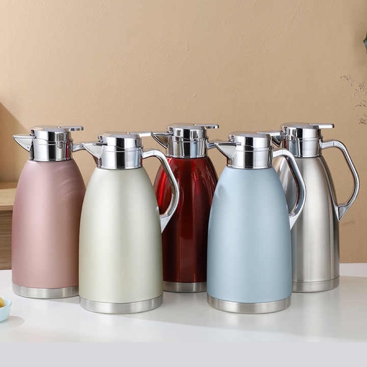 Household 2.3L Insulated Kettle Large Capacity 304 Stainless Steel Thermos Kettle