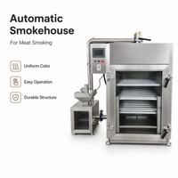 Four à fumage électrique industriel pour saucisses de poisson, viande et produits alimentaires, fumoir commercial à fumée froide