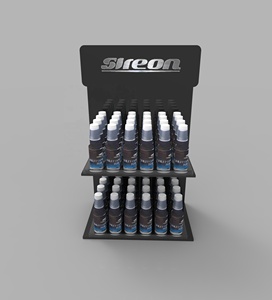 Tùy Chỉnh 2 Kệ Bảng Acrylic Truy Cập Hàng Đầu Hiển Thị Khán Đài Make Up Hiển Thị Đứng Mỹ Phẩm Tinh Dầu Chai Giá Hiển Thị - Product Image 3