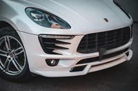Nouveau 2014-2017 pour Porsche MACAN 95B.1 séparateur de lèvre avant pare-chocs avant diffuseur avant-mise à niveau de rénovation boulonnée