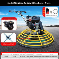 Machine de finition du béton à moteur diesel MD 70 cm, neuve, haute efficacité, outils de lissage de route, truelle à moteur