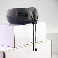 Oreiller en forme de U sans fil Dispositif de traction cervicale pour le cou et les épaules Supports de massage chauds et relaxants pour le cou et les épaules