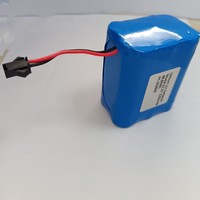 Paket Baterai Kustom 18650 3S2P 11.1V 4000mAh Baterai 4ah 12v dengan Konektor 2Pin SM2.54