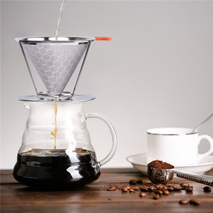 Filtre à <span class=keywords><strong>café</strong></span> en nid d'abeille en acier inoxydable 304, de haute qualité, pour usage domestique, brassage de <span class=keywords><strong>café</strong></span> - Product Image 1