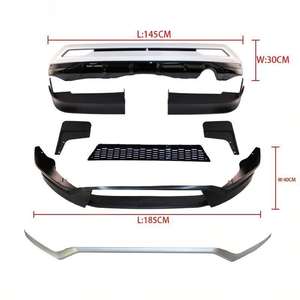 Kit carrosserie édition exécutive d'origine d'usine avec protections de pare-chocs pour Mitsubishi Pajero Pare-chocs avant haute résistance - Product Image 3