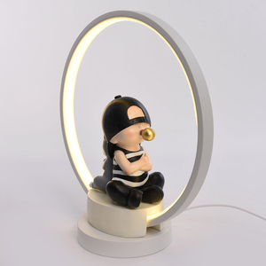 Belle Figurine en résine LED veilleuse pour bébé pépinière intérieur maison chambre hôtel éclairage décoration-pour enfants - Product Image 4