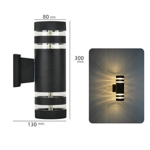 <span class=keywords><strong>Applique</strong></span> <span class=keywords><strong>murale</strong></span> extérieure étanche à LED pour porche, avec support E27 <span class=keywords><strong>GU10</strong></span> - Product Image 3