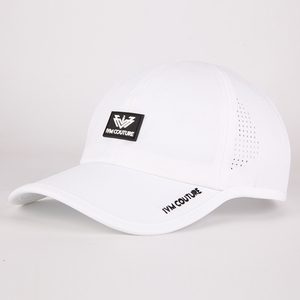 Bán Buôn Mũ Bóng Chày Với Biểu Tượng Tùy Chỉnh Chạy Thể Thao Nylon Mũ Bóng Chày Không Có Cấu Trúc Người Đàn Ông Trắng 6 Bảng Điều Chỉnh Dây Cha Golf Hat - Product Image 3