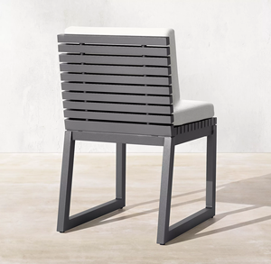 Sedia da giardino con struttura in alluminio <span class=keywords><strong>per</strong></span> mobili in metallo con cuscino impermeabile bracciolo <span class=keywords><strong>per</strong></span> sedia da pranzo utilizzato <span class=keywords><strong>per</strong></span> il soggiorno - Product Image 3