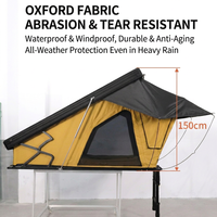 Tente de toit professionnelle à coque rigide, installation rapide, pour camping, SUV, voyage en plein air, avec maille respirante