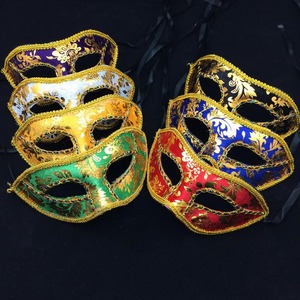 <span class=keywords><strong>Masque</strong></span> en plastique <span class=keywords><strong>de</strong></span> fête d'halloween, <span class=keywords><strong>masque</strong></span> <span class=keywords><strong>de</strong></span> <span class=keywords><strong>venise</strong></span>, demi-visage, <span class=keywords><strong>masque</strong></span> multicolore - Product Image 3