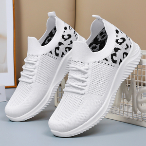 G-FY1008 Baskets plates décontractées pour femmes en tissu extensible en coton, chaussures de marche tendance pour l'automne, idéales pour la course à pied - Product Image 5