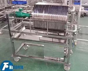 Fine Filtration Filter Press Machine For Pomegranate Juice