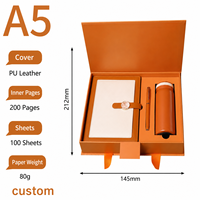 Carnet de notes en cuir PU à couverture rigide avec reliure cousue, personnalisable avec logo, haute qualité, 100 feuilles – Cadeau d'affaires OEM