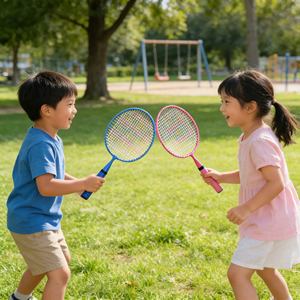 Juego de Raquetas de Bádminton de Alta Calidad en Oferta, Juego de Raquetas de Bádminton Rosa, Bonito para Niñas, para Deportes al Aire Libre de Verano - Product Image 3
