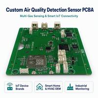 Placa PCBA para Detector de Calidad del Aire, IAQ, CO2, CO, TVOC, PM2.5, Sensor de Temperatura y Humedad, Sistema de Monitoreo Ambiental IoT 4G Personalizado
