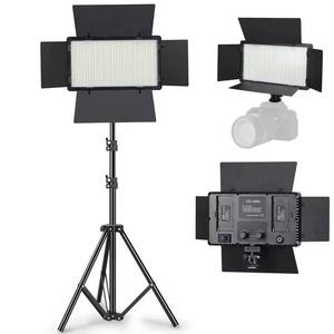 Lampe de studio <span class=keywords><strong>photo</strong></span> U600 + 40w <span class=keywords><strong>sur</strong></span> caméra LED lumière vidéo bicolore 3200K-5600K lumière à intensité variable pour <span class=keywords><strong>Tiktok</strong></span> - Product Image 1