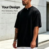 T-shirt vierge en coton 220g à épaules tombantes pour homme, coupe décontractée, col rond, manches courtes, personnalisable avec logo, vente en gros, style décontracté – Offre Spéciale