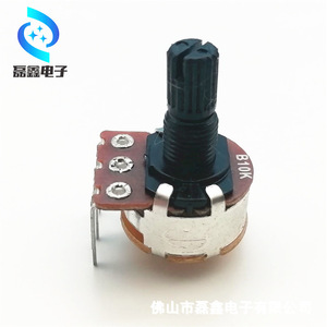 Potenciómetro Rotatorio WH148 10k B10k de Película de Carbono con Interruptor para Control de Velocidad y Atenuación - Product Image 1