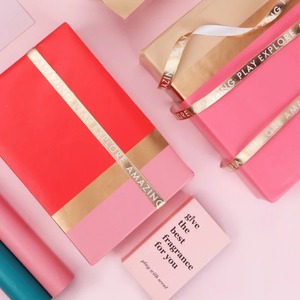 Custom Colorful Kraft Gift <b>Wrapping</b> <b>Paper</b> Roll Recyclable Offset Printing Craft Packaging <b>Paper</b> for Gifts and DIY Projects - Product Image 2