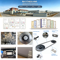 Treadmill Komersial BW 2026 Mesin Lari Treadmill Latihan Kardio Treadmill Elektrik Treadmill Elektrik untuk Penggunaan di Gym 3 HP