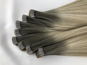 Ruikang Long - Extensiones de Cabello Humano con Cinta Adhesiva Invisible, Cabello Indio Rubio, Mini Inyectado, al por Mayor - Product Image 3