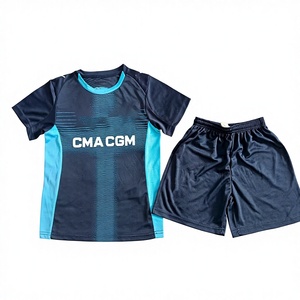 Tenues de football de l'équipe de <span class=keywords><strong>Marseille</strong></span> 2026 – Vente en gros directe usine, personnalisables, haute qualité, prix bas, nouveau style pour matchs et entraînements - Product Image 1