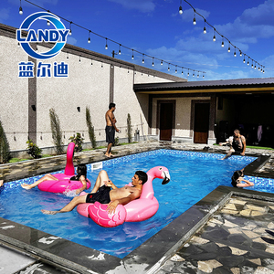 Revêtement <span class=keywords><strong>de</strong></span> piscine en PVC mosaïque moderne en gros nouveau revêtement standard creusé non toxique résistant aux UV - Product Image 6