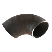 Coude en acier au carbone ASTM A234 WPB ASME B16.9 90 degrés LR Sch40 pour connexion de pipeline pétrolier et gazier