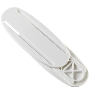 Soporte ovalado para regleta de enchufes, montado en la pared, desmontable, para gestión de cables detrás de puertas y en paredes - Product Image 5