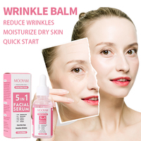 Concentré de sérum de nicotinamide d'acide hyaluronique hydratant compact 5-en-1 Liquide d'essence pour le visage