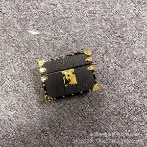 Funda de cuero de lujo para auriculares diseñador trenzado personalizado para <span class=keywords><strong>Airpods</strong></span> Pro 2 3 <span class=keywords><strong>marca</strong></span> de moda auriculares cubierta Cortex - Product Image 4