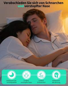 Tira Nasal Magnética (15 Pares, Negra), para 15 Días - Tira Nasal Magnética Anti Ronquidos, Aumenta el Oxígeno y Mejora el Sueño - Product Image 5