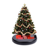 Nuevo Modelo de Plataforma Giratoria Eléctrica con Control Remoto y Enchufe, Base Giratoria para Exhibición de Árboles de Navidad, Base Giratoria de 360° para Fotografía
